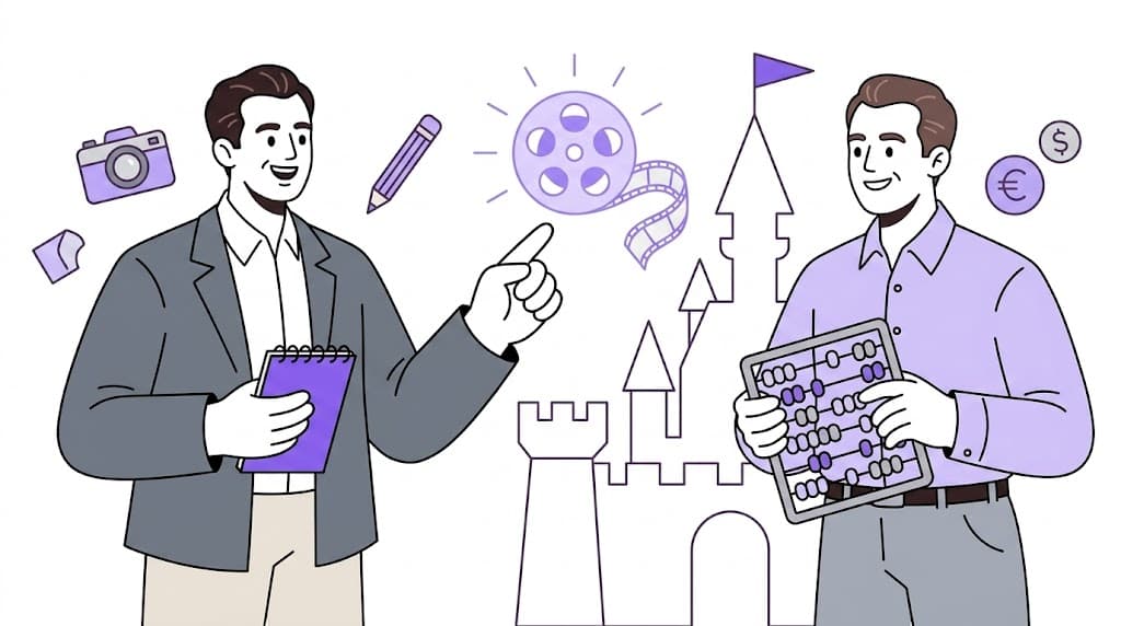 꿈을 그리는 사람과, 꿈을 가능하게 만드는 사람 — 월트와 로이 디즈니의 100년